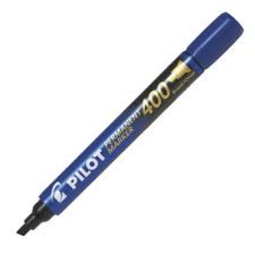 PILOT PERMANENT MARKER BLUE CHISEL