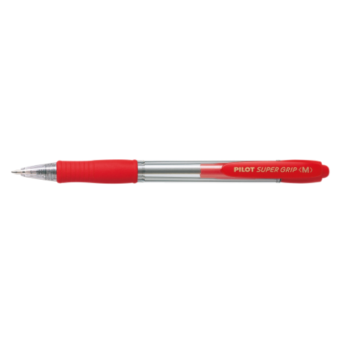 PILOT SUPERGRIP M RED