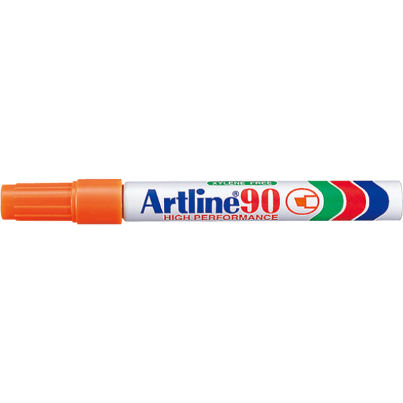 Artline 90 Orange Permanent Marker