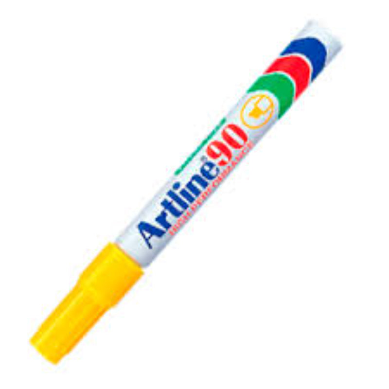 Artline 90 Yellow Permanent Marker