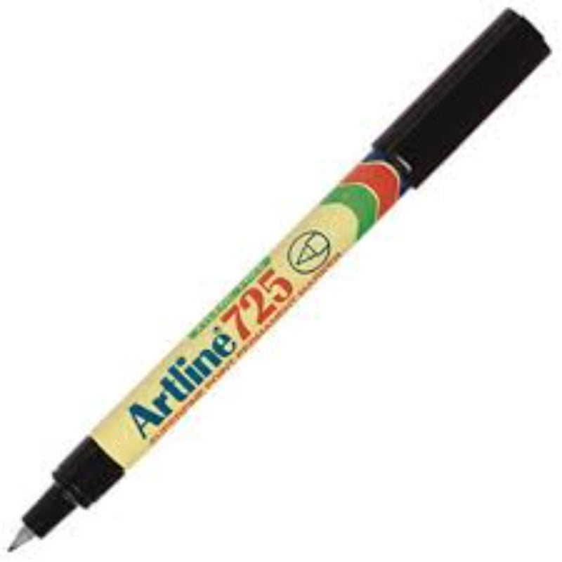 Artline 725 Permanent Marker Black