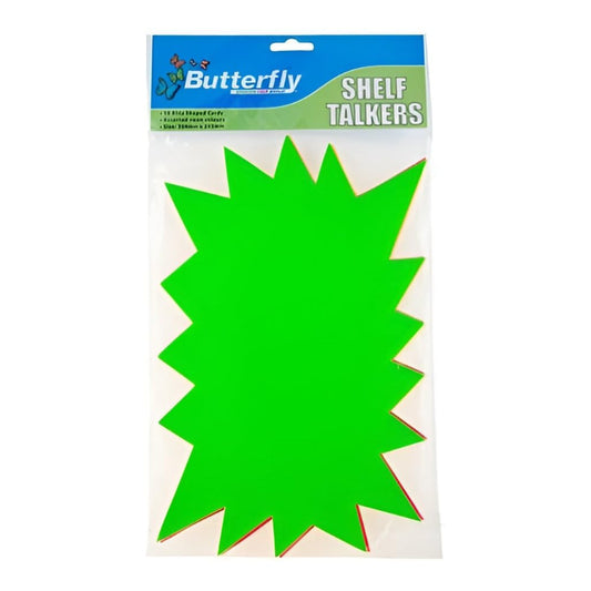 Shelf Talkers 10s Blitz 304x208mm