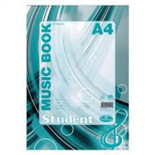 A4 24PG MUSIC BOOKS