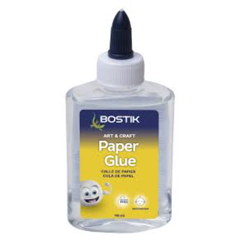 BOSTIK PAPER GLUE CLEAR 118ML