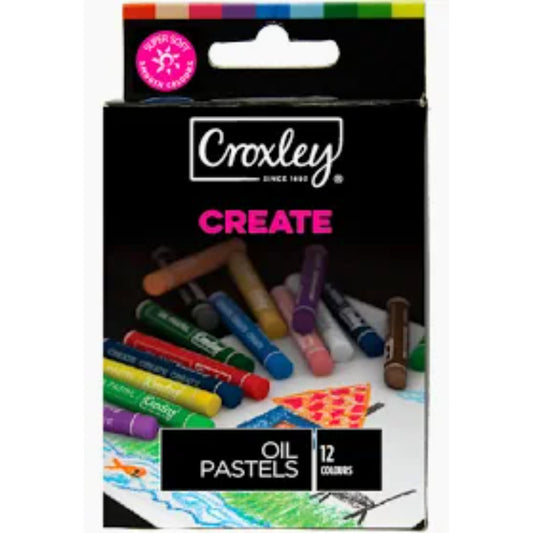Croxley Oil Pastels 12s