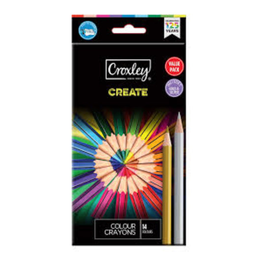 Croxley Pencil Color 12L Value Pack