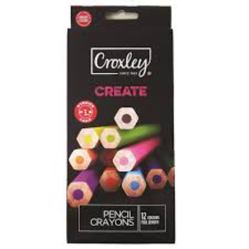 CROXLEY PENCIL COLOR 12S