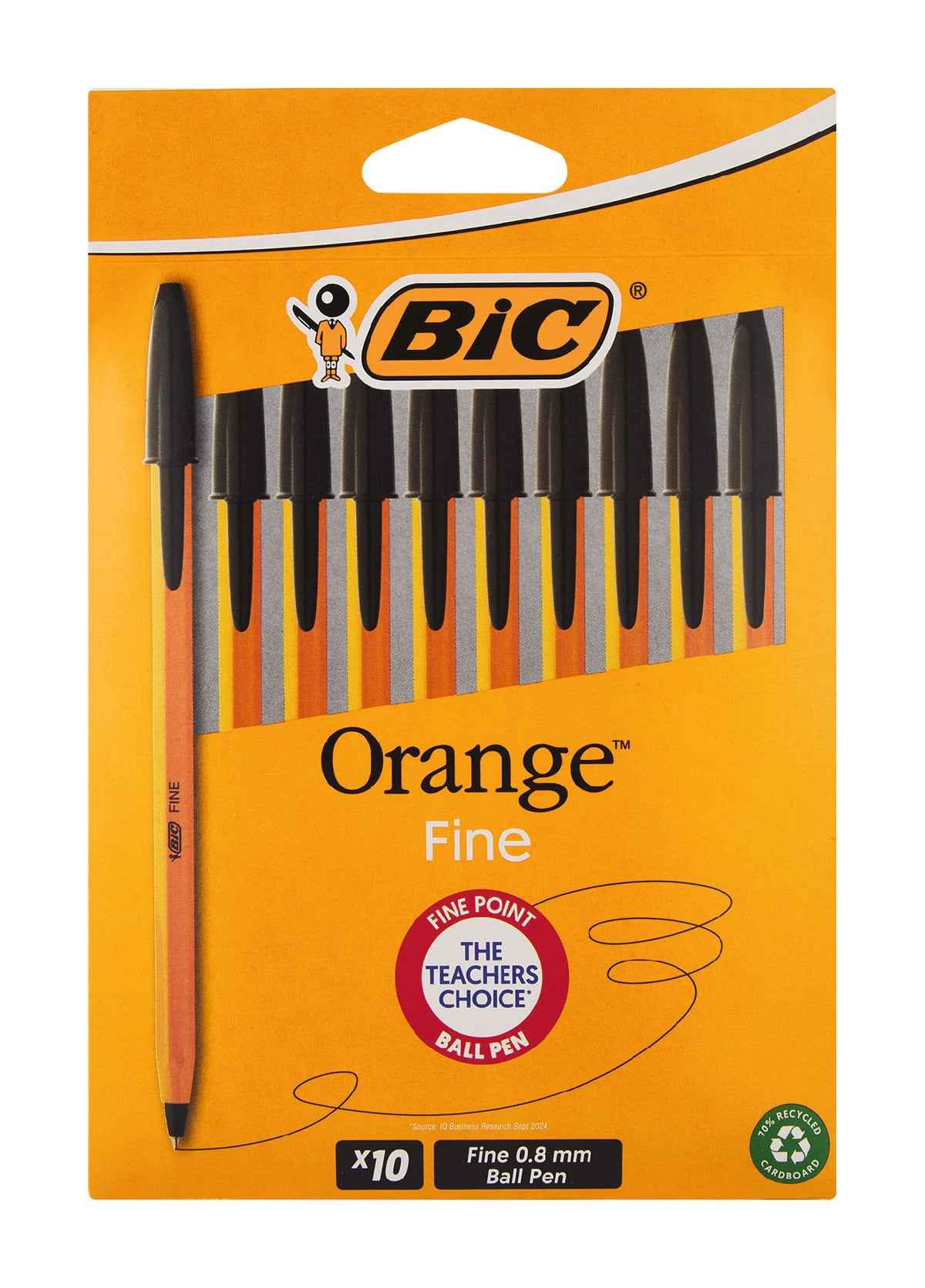 Bic Orange Fine Black 10s