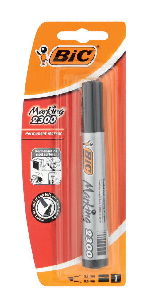 Bic Permanent Marker 2300 Black