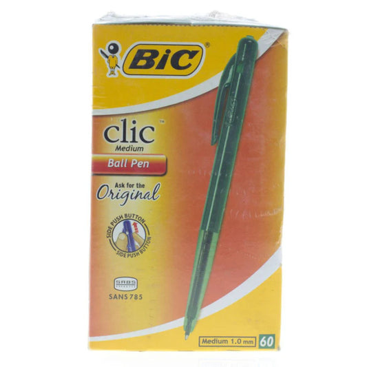 Bic Click Green 60s