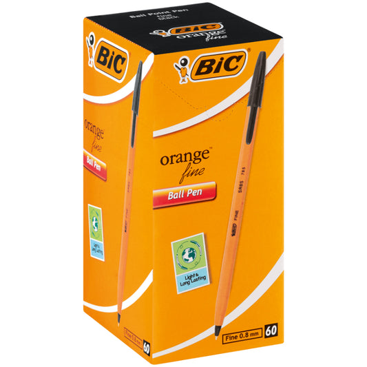 Bic Orange Fine Black 60S