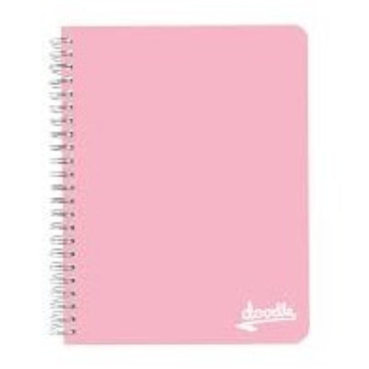 Doodle Wiro A5 Note Book Pink