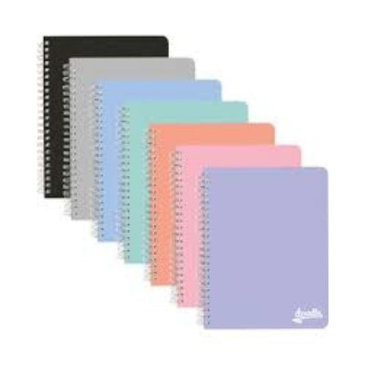 Doodle Wiro A5 Note Book Purple