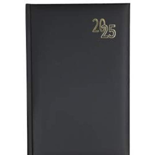 DIARY A4 2025 REGENCY BLACK (DONAU)