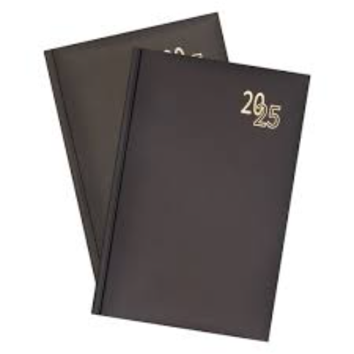 DIARY A5 2025 REGENCY BLACK (DONAU)