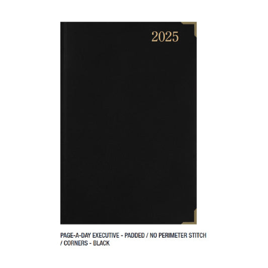 A4 Diary Black