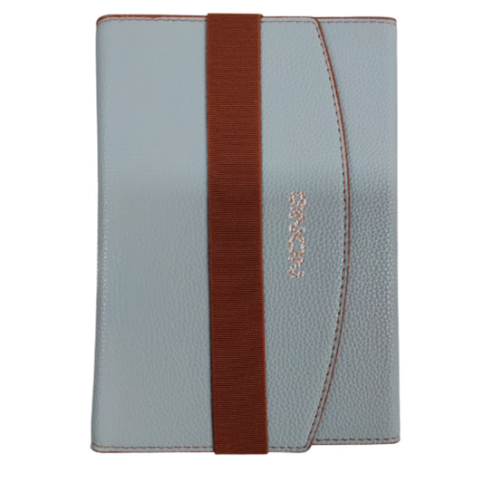 2026 A5 Diary Fold Elestic Band Blue