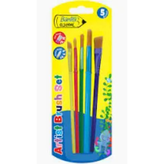 Bantex Paint Brush Set of 5