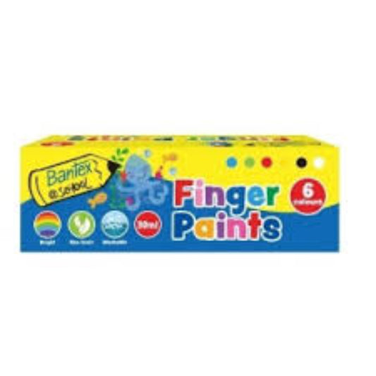 Bantex Finger Paint 6 Colors
