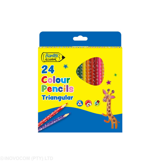 Bantex Color Pencils 24S