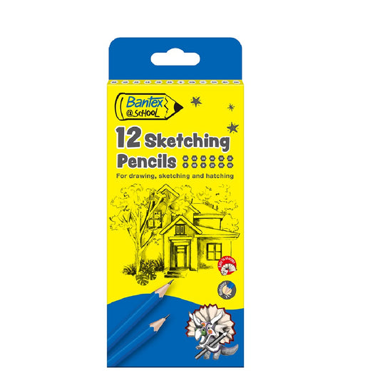 Bantext 12 Sketching Pencils