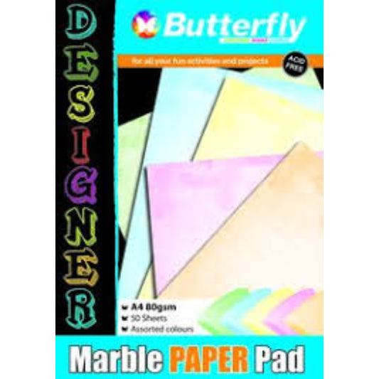 Butterfly Marble Board Pad