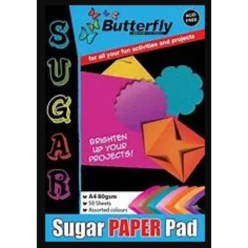 BUTTERFLY SUGAR PAPER PAD