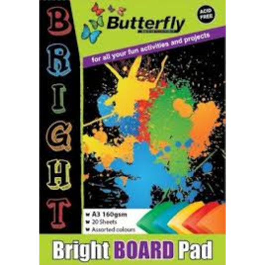 A3 Butterfly Bright Board Pad