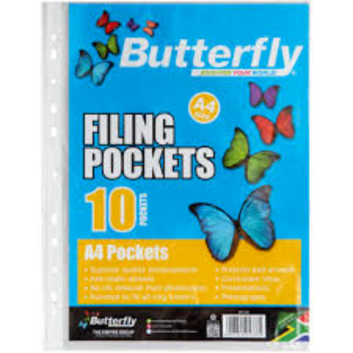 SLEEVES 10'S BUTTERFLY