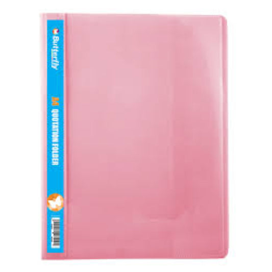 Quotation Folder B/Fly Pink Soft