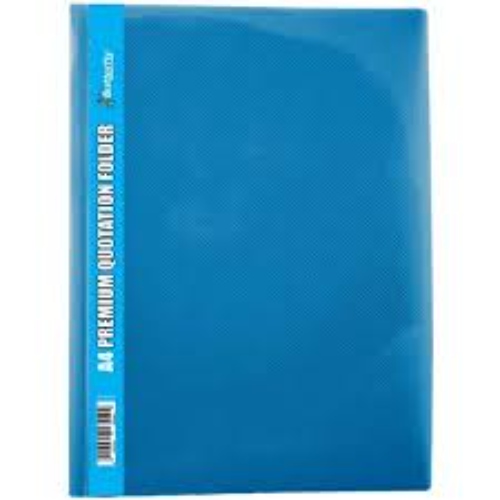 QUOTATION FOLDER B/FLY BLUE PREMIUM