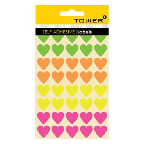 TOWER HEARTS MIXED FLUORESCENT 175'S