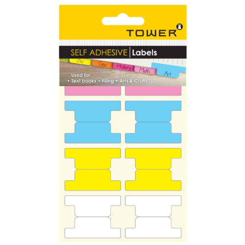 SELF ADHESIVE PASTEL TABS