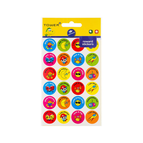 SUBJECT STICKERS 3 SHEETS