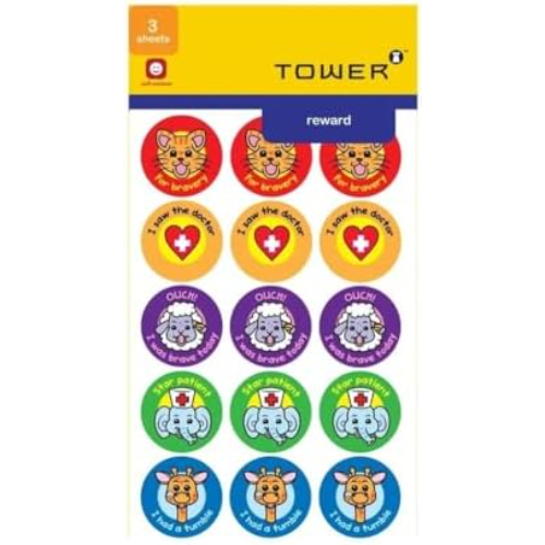 BRAVERY REWARD STICKERS