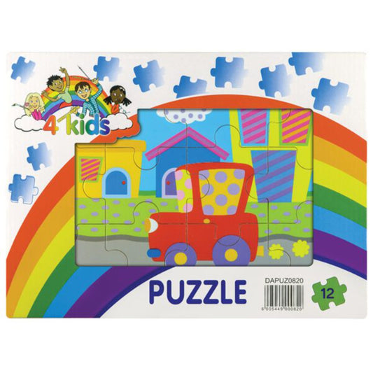 Trefoil Wooden Puzzle Ass 12s