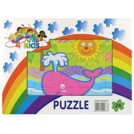 Trefoil Wooden Puzzle Ass 24s