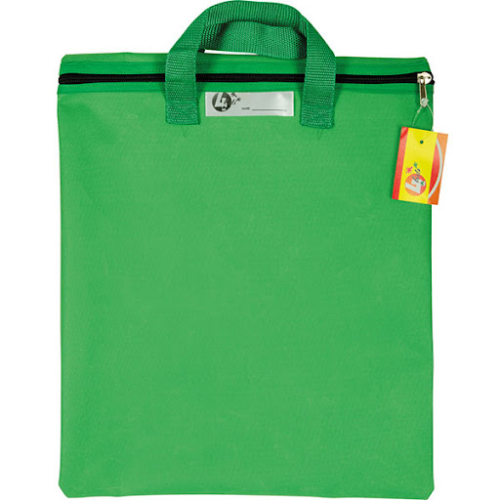 TREFOIL BOOK BAG GREEN