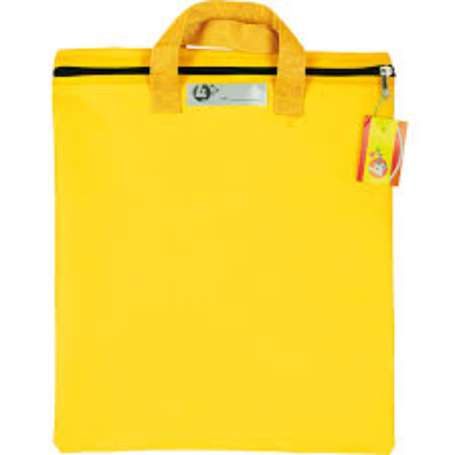 TREFOIL LIBRARY BAG YELLOW