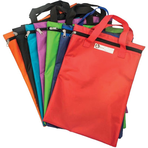 TREFOIL LIBRARY BAG BLACK