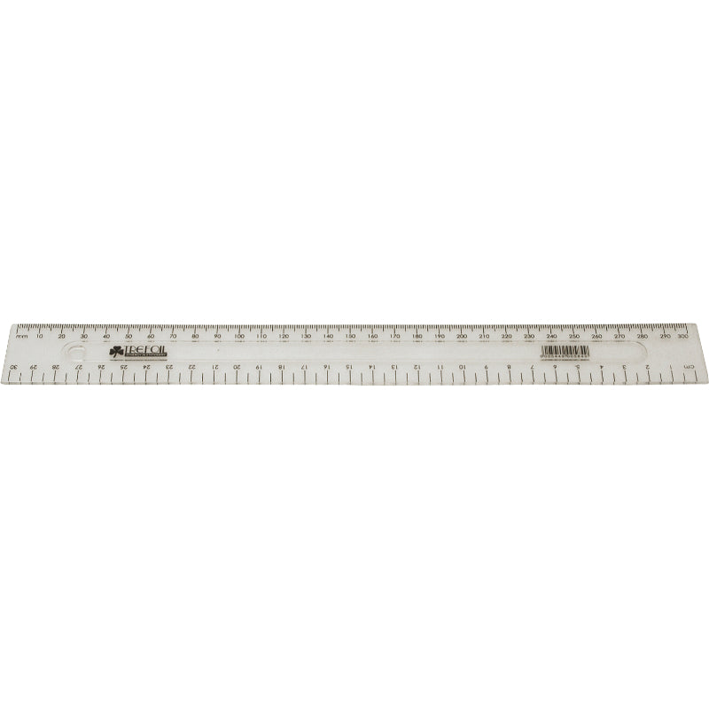 Trefoil Clear Ruler 30Cm
