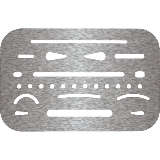 Trefoil Eraser Shield