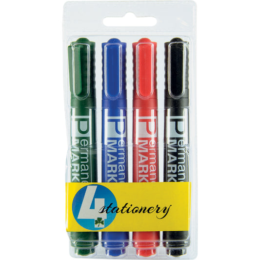 Trefoil Permanent Markers 4S