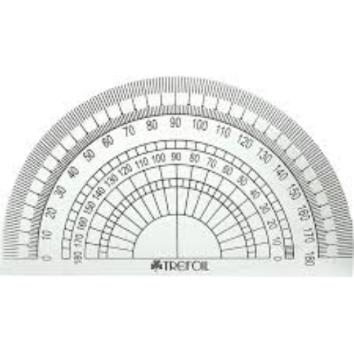 PROTRACTOR 15 CM