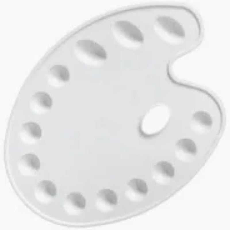 Trefoil Oval Painting Palatte