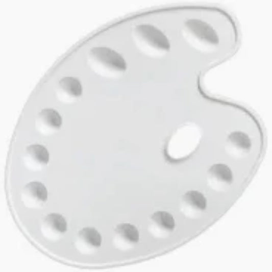 Trefoil Oval Painting Palatte