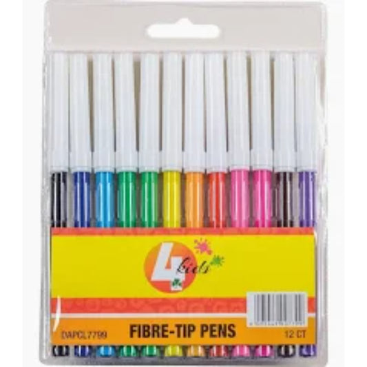 Trefoil Fibre Tip Pens 12s