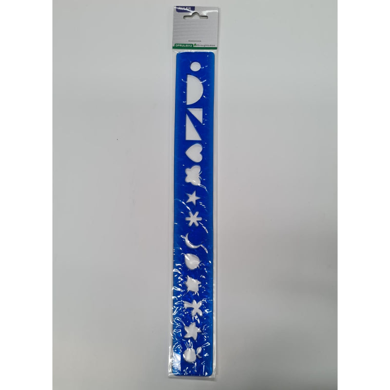 2D Funky Ruler 30cm