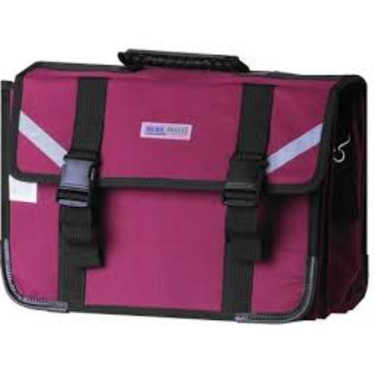 3 Div Burgundy Bag