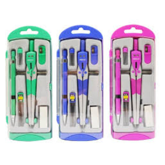 Draughtsman Student Compass Set Green